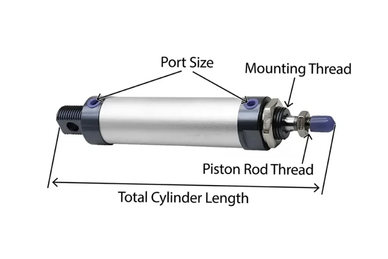 how to calculate pneumatic air cylinder force